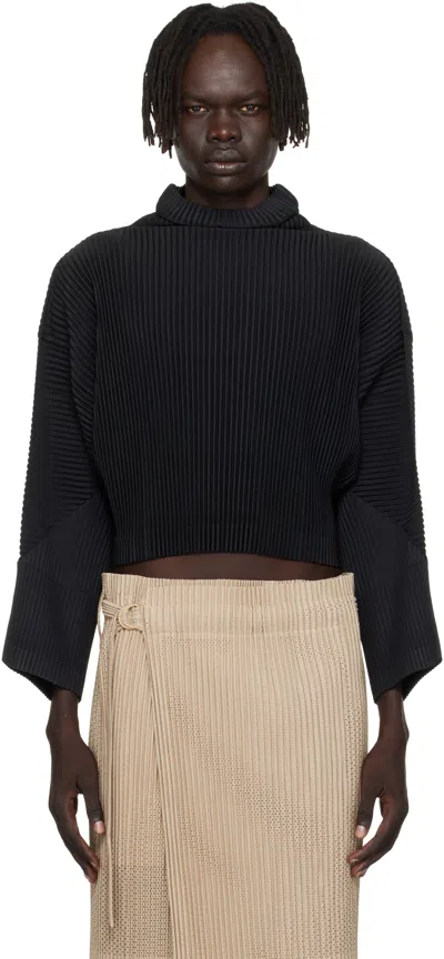 Issey Miyake Black Monthly Color June Turtleneck
