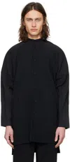 ISSEY MIYAKE BLACK MONTHLY COLOR MARCH SHIRT