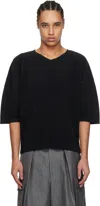Issey Miyake Black Monthly Color March T-shirt In 15-black