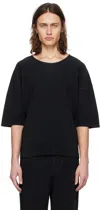 ISSEY MIYAKE BLACK MONTHLY COLOR MARCH T-SHIRT