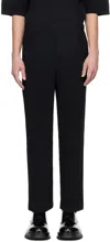 ISSEY MIYAKE BLACK MONTHLY COLOR MARCH TROUSERS