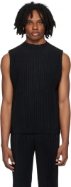 Issey Miyake Black Monthly Color May Tank Top In 15-black