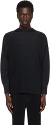 Issey Miyake Black Monthly Color November T-shirt In 15-black