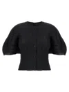 Issey Miyake Black Monthly Colors April Cardigan