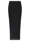 Issey Miyake Midi Skirt Featuring Pleated Design In Black