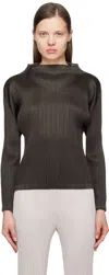 Issey Miyake Black Monthly Colors December Top In 48
