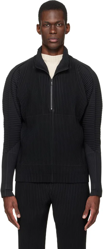 Issey Miyake Black Monthly Colors March Sweater
