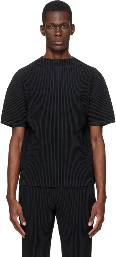 Issey Miyake Black Monthly Colors March T-shirt