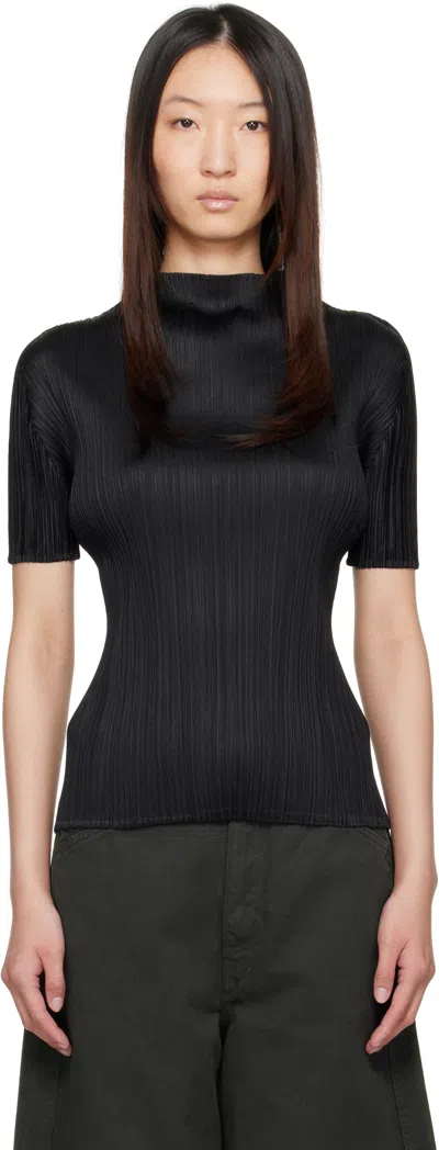 Issey Miyake Black Monthly Colors May Top