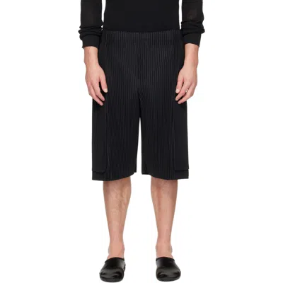 Issey Miyake Black Monthly Colors September Shorts