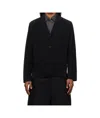 Issey Miyake Black Outer Mesh Blazer