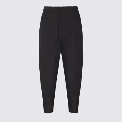 ISSEY MIYAKE ISSEY MIYAKE BLACK PANTS