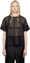 Issey Miyake Papyrus Short Sleeve Top