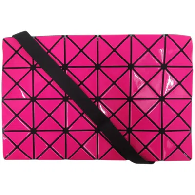 Pre-owned Issey Miyake Black Pink Polyester Pvc Shoulder Bag () In Multi