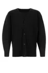 Issey Miyake Cardigan In Poliestere Nero Uomo