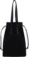 Issey Miyake Black Pleats Tote