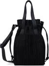 Issey Miyake Black Pleats Tote