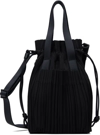 Issey Miyake Black Pleats Tote