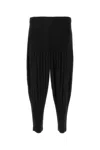 Issey Miyake Mc February Pleated Trousers In Black