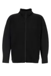 Issey Miyake Black Polyester Sweatshirt In Black