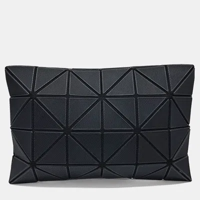 Pre-owned Issey Miyake Black Pvc Bao Bao Pouch