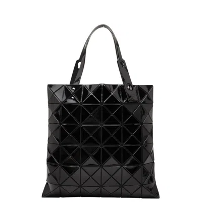 Pre-owned Issey Miyake Black Pvc Handbag Tote Bag ()