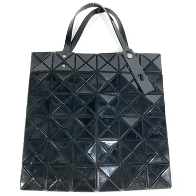 Pre-owned Issey Miyake Black Pvc Shoulder Bag Tote Bag ()