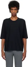 Issey Miyake Release T-shirt Basics Black In 15-black