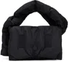 Issey Miyake Black Square Cushion Bag In 15 Black