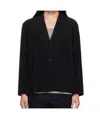 Issey Miyake Black Tailored Pleats 2 Blazer In Black