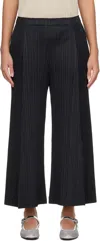 Issey Miyake Pleated Trouser In 15 Black