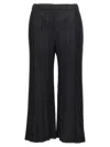Issey Miyake Black Thicker Bottoms Pants In Black