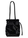 Issey Miyake Black Wring Shoulder Bag In Black