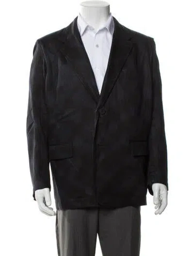 Pre-owned Issey Miyake Blazer In Black
