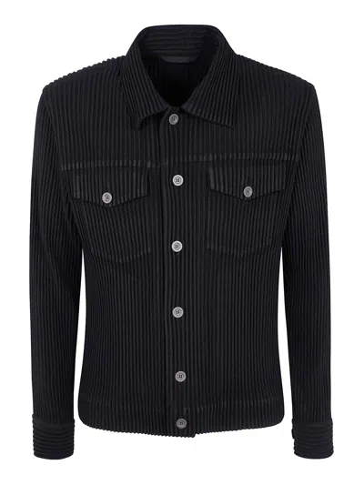 ISSEY MIYAKE CHAQUETA CASUAL - NEGRO