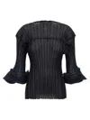 Issey Miyake Blue Asagao Top