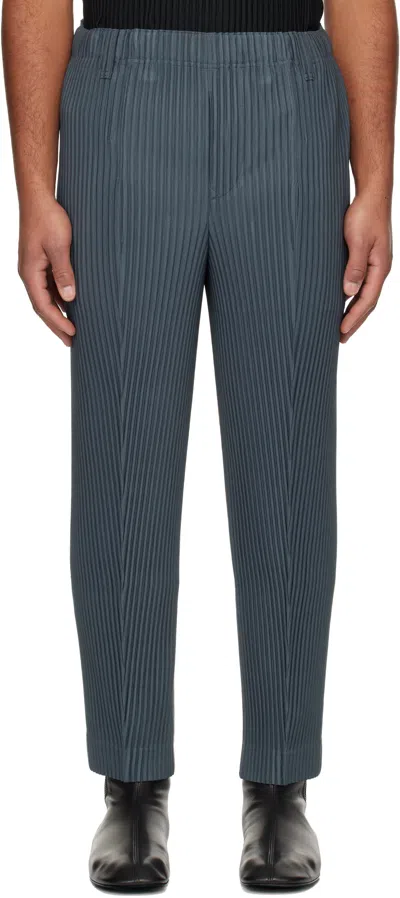 Issey Miyake Blue Compleat Trousers