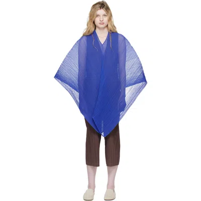 Issey Miyake Blue Madame-t Scarf