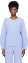 Issey Miyake Blue Monthly Color January T-shirt In 70-sky Blue