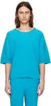 ISSEY MIYAKE BLUE MONTHLY COLOR MARCH T-SHIRT