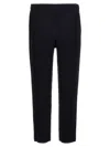 ISSEY MIYAKE BLUE PLEATED TROUSERS