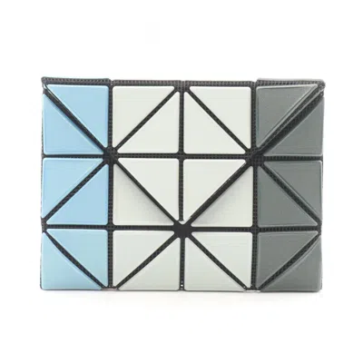 Pre-owned Issey Miyake Blue Pvc Wallet (bi-fold) () In Multi