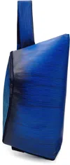 Issey Miyake Blue Ronan Bouroullec Edition Rb_all Over Layer Print Bag In 72-blue