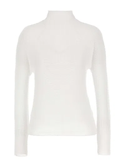 ISSEY MIYAKE WOOLY PLEATS-56 BLOUSE