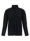 Issey Miyake Bottoned Long Sleeves Shirt In Black