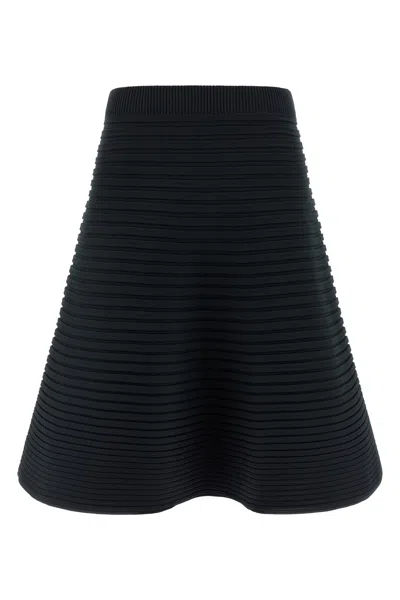ISSEY MIYAKE 'BOUNCE KNIT' MIDI SKIRT
