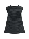 Shop Issey Miyake Bounce Knit Top In Black