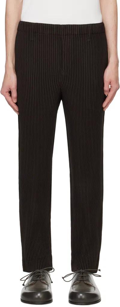 Issey Miyake Black Monthly Color February Trousers
