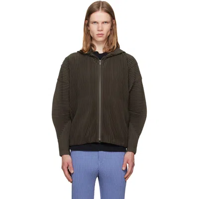Issey Miyake Brown Monthly Colors July Hoodie
