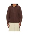 Issey Miyake Brown Outer Mesh Jacket In Brown